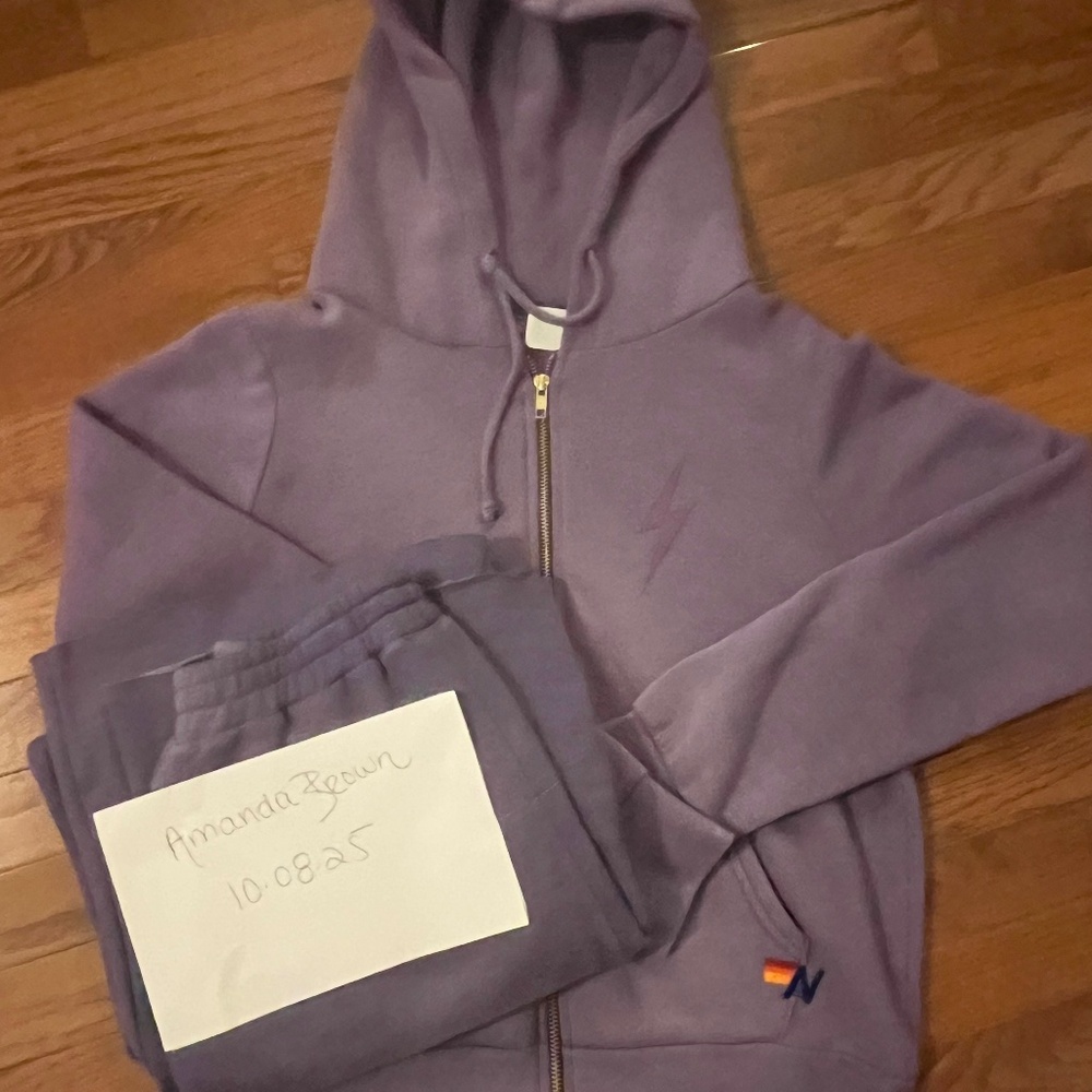 Aviator Nation faded grape set